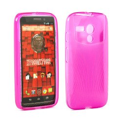 Motorola Moto G TPU Gel Case (Hot Pink)